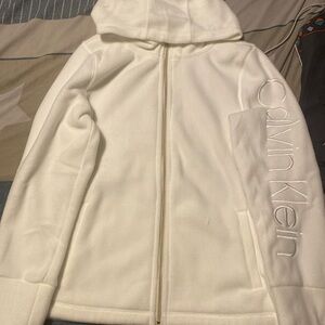 Calvin Klein Women's Cream Utility Jacket